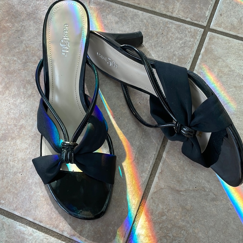 East 5th heel sandals